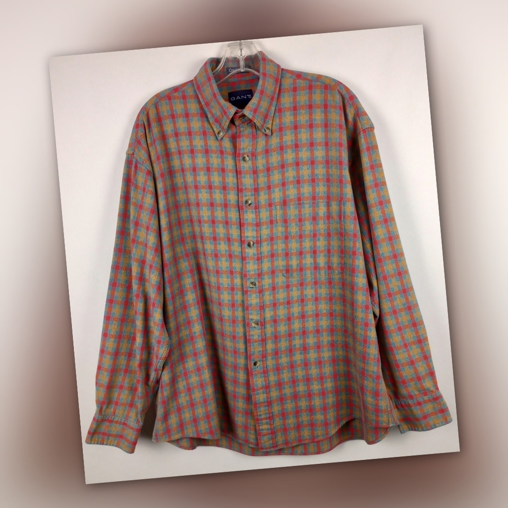 Gant Lg Costal Twill Cotton Flannel Shirt